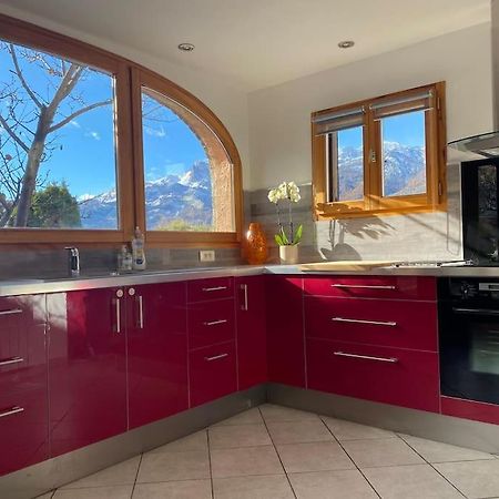 Bel Appartement Modernise Avec Terrasse. Villar-Saint-Pancrace Exterior foto